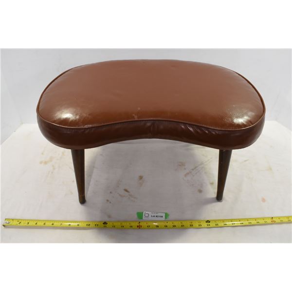 Brown Padded Stool