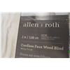 Image 2 : *Allen + Roth White Faux Wood Blinds