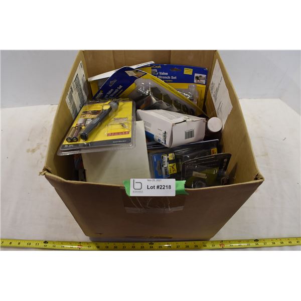 *Box of Misc. Building Supplies