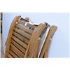 Image 2 : *2 Solid Wooden Folding Chairs