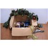 Image 1 : *Box of Christmas Decorations & Replacement Bulbs