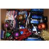 Image 3 : *Box of Christmas Decorations & Replacement Bulbs