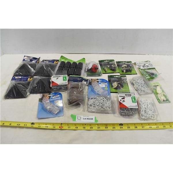 Assorted Screws, Hooks, Misc.