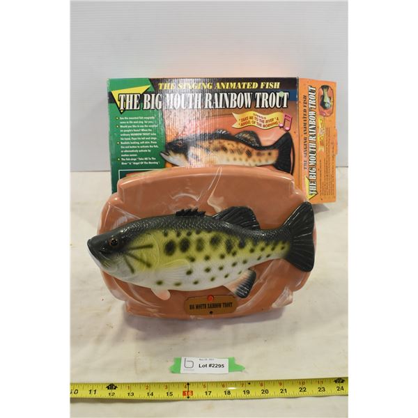 Rainbow Trout Singing Fish – No Batteries, Untested - Bodnarus