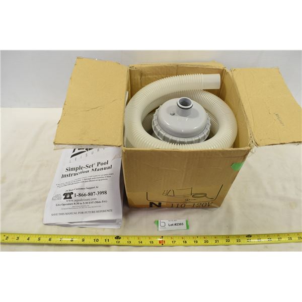 Simple Set Pool Easy Clean Filter Pump