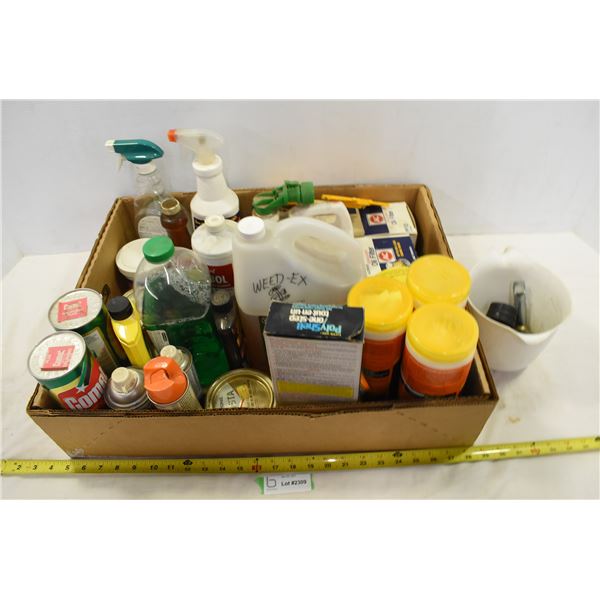 Assorted Lot of Cleaning Products & Misc.
