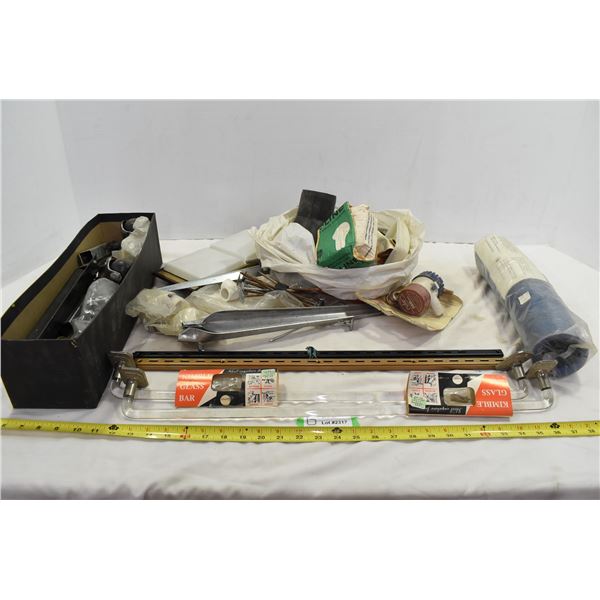 Castors, Plastic Handles, Misc. Garage/ Household Items