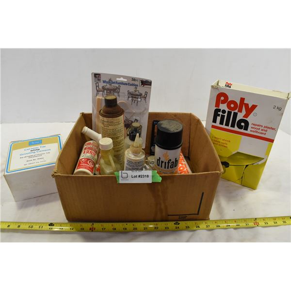 Felt Pads for Chairs, Ceramic Tile Grout, Misc. Supplies