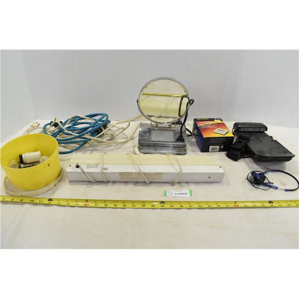 Mirror Light (Working), Misc. Cords, Armband, Call Display