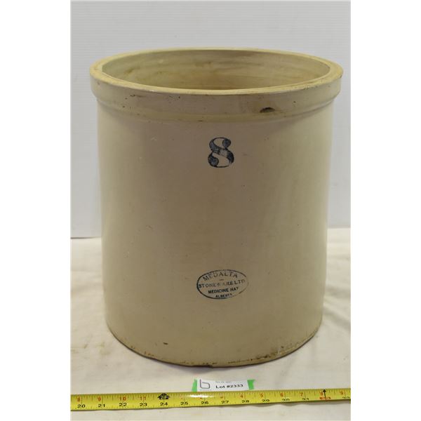 13.5” Diameter Medalta crock