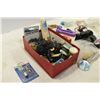 Image 2 : Box of Misc. Garage & Household Items, buttons, watch face
