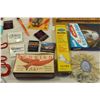 Image 4 : Assorted Junk Drawer Items – Cards, Matches, Lace