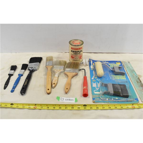 Paint Brushes, Rollers & KwikPlug