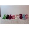 Beanie babies bears; millennium, Romance, Valentino