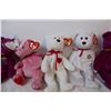 Image 3 : Beanie babies bears; millennium, Romance, Valentino