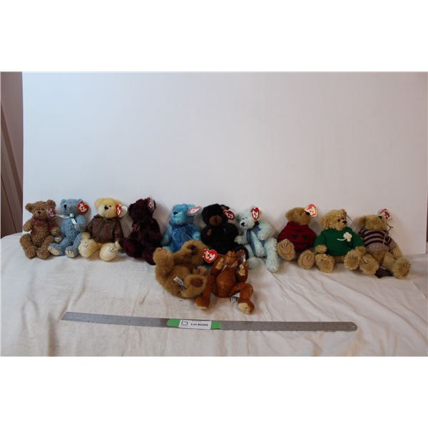 Beanie babies bears - original attic series - Blarny, Armstrong, Chelsea