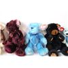 Image 4 : Beanie babies bears - original attic series - Blarny, Armstrong, Chelsea