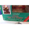 Image 2 : Large animated Santa Clause - Old toy maker (moves, batteries required for music)