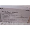 Image 2 : 4-light Vanity bar fitter (sealed in box)