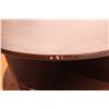 Image 3 : *Two tiered circular shelf on lazy susan 24” diameter, 28” tall