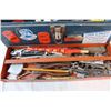 Image 2 : Vintage tool box with contents