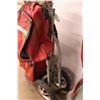 Image 6 : *Vintage Golf Clubs with bag + small golf bag with umbrella and clamps