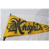 Image 4 : misc. Items; twiddle game (sealed in bag), Snakes and ladders board, Knights flag
