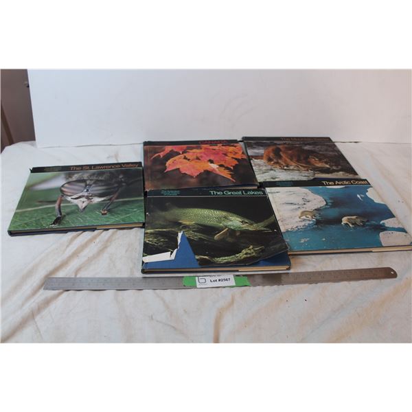 The Illustrated Natural History of Canada book set