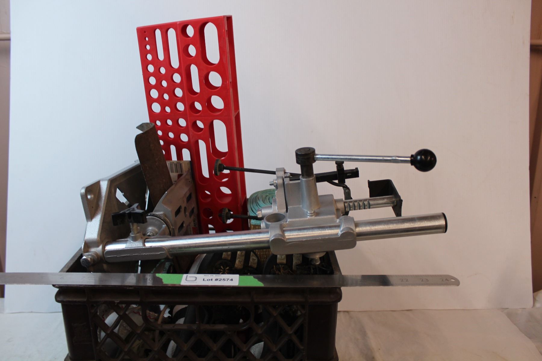 *Milk crate of misc. - Bodnarus Auctioneering