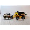 Image 2 : Tonka offroad jeep + Tonka dump truck