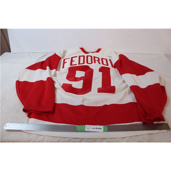 Fedorov Detroit Red Wings (M) Jersey