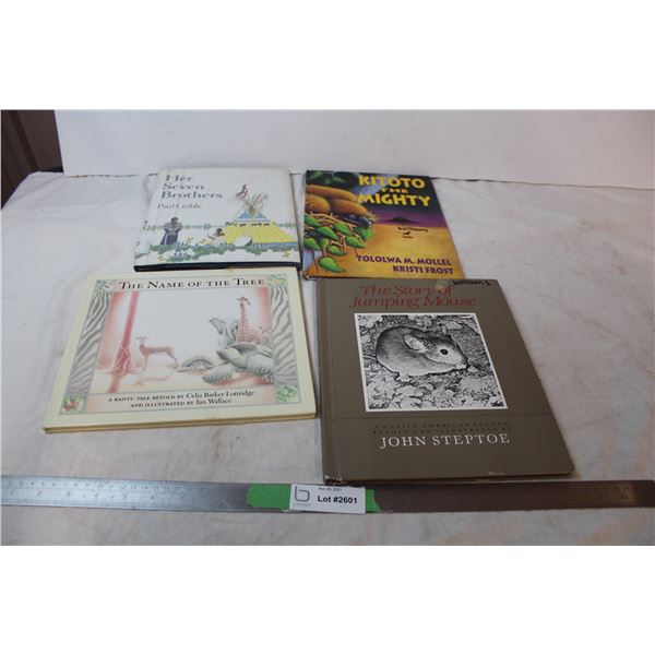 (4) story books (native american related)