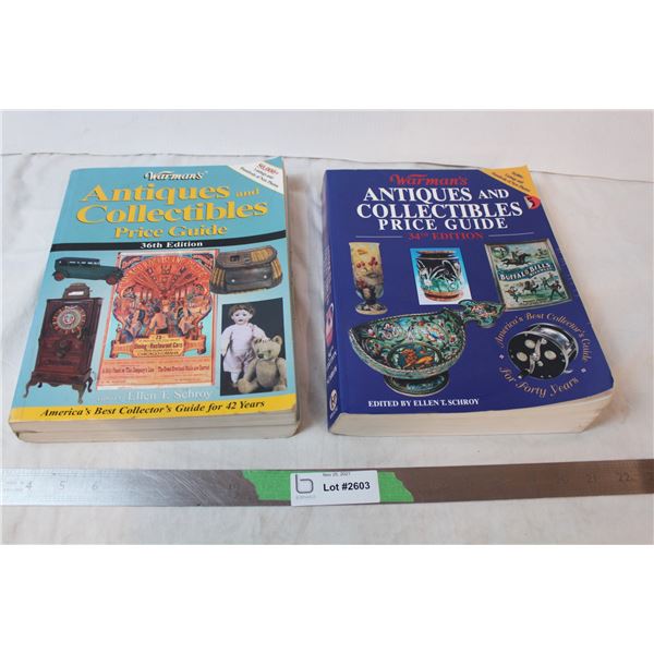 Warman’s Antiques and collectibles price guide (34th and 36th)