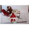 Image 1 : Lot of Christmas related, plush bears