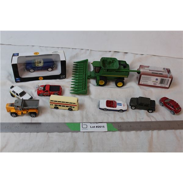 Diecast car lot