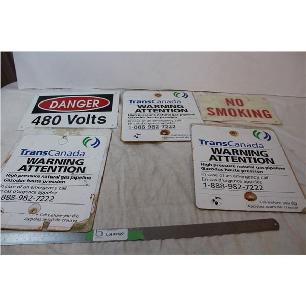 Vintage highway signs