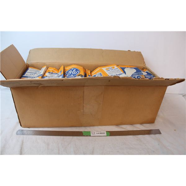 Box of light bulbs