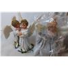 Image 2 : Light up Angel tree topper (in box). Angel ornaments