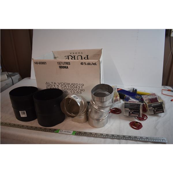 Vents, Bushing Sets, and Misc Home Repair Items