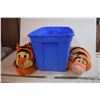 Image 1 : *Stuffed Tiggers With Tote (No Lid)