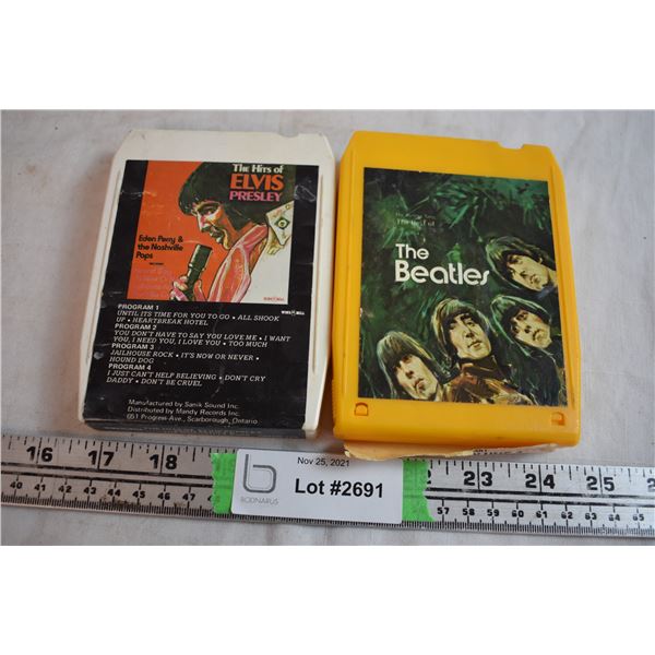 The Beatles and Elvis Presley 8 Tracks