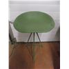 Image 1 : *Green Bar Stool? - Tractor Seat on Tripod Stand - 33" tall, 21" wide