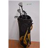 Image 1 : *Wilson Golf Caddy With Clubs