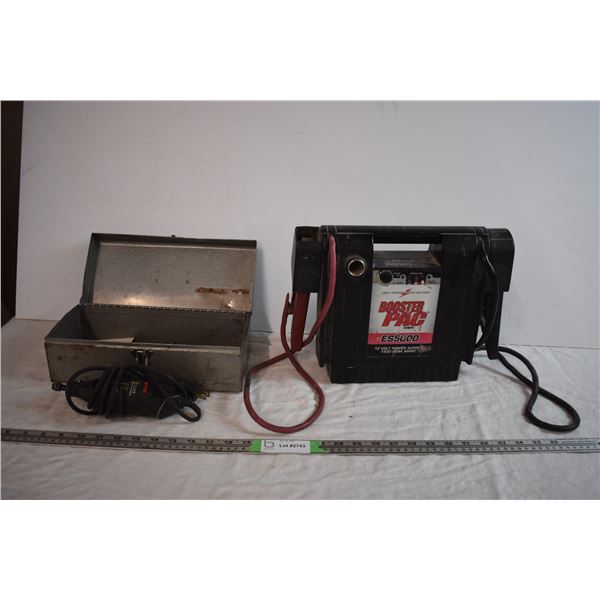 Battery Booster Pack and Dremmel (Working)