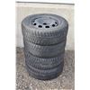 Image 1 : *Set of 4 Weathermaxx Winter Tires on rims (205/65R15)