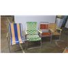 Image 1 : *(4) folding lawn chairs