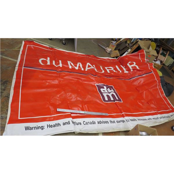 *du maurier tobacco advertising banner