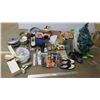 Image 1 : *pots, pans, kitchenware, magazines, etonic cleats, misc + christmas tree