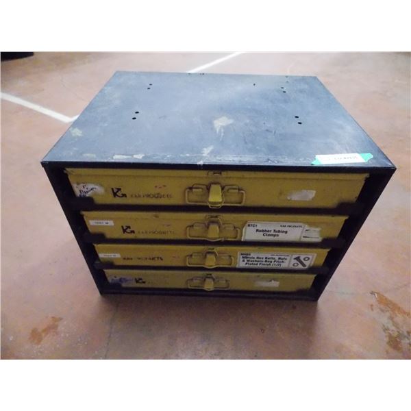 *Metal toolbox - 4 drawers - 20"W, 17"D, 15"T