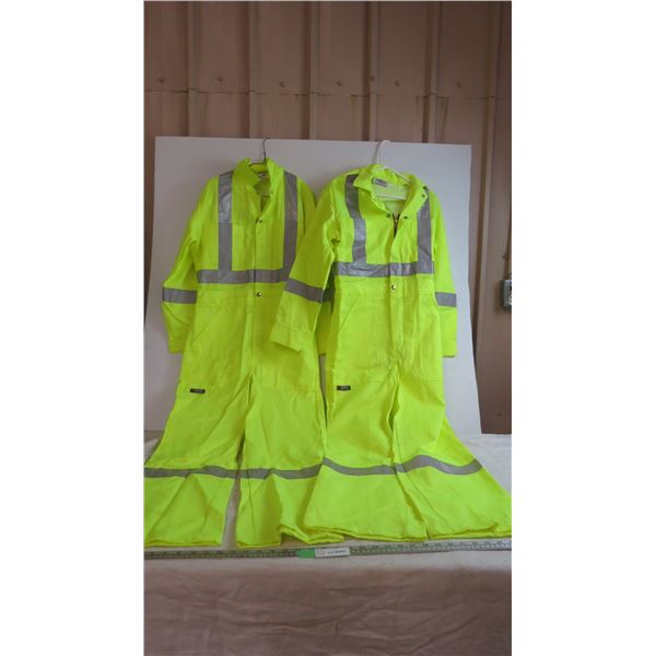 (2) Reflective jumpsuit - Abilities Council overalls size 38